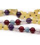 Amber teething necklace - Gemstone - Amber for babies